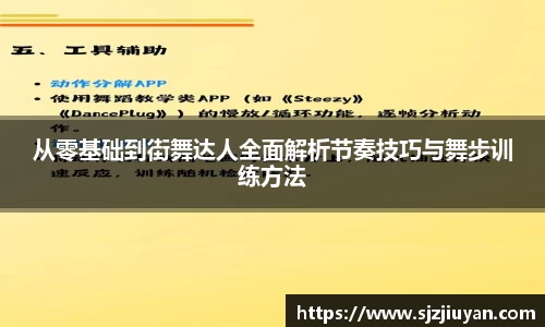 从零基础到街舞达人全面解析节奏技巧与舞步训练方法